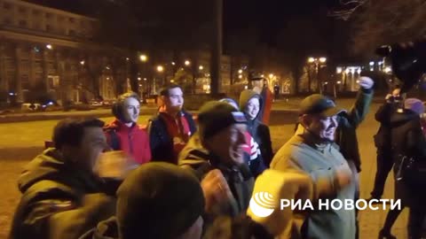 Right now in Donetsk