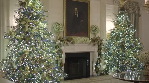 White House Christmas Decorations 2018
