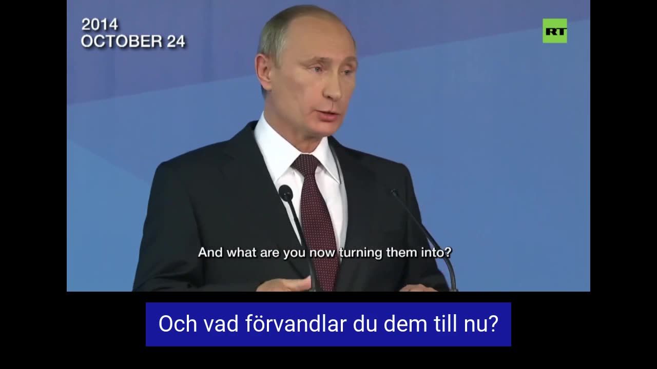 # 1193 - Ryssland/Putin - del 12 - SVENSKTEXTAD.