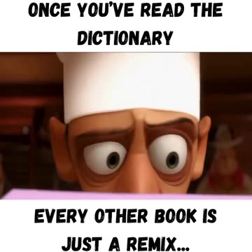 Once You've Read the Dictionary