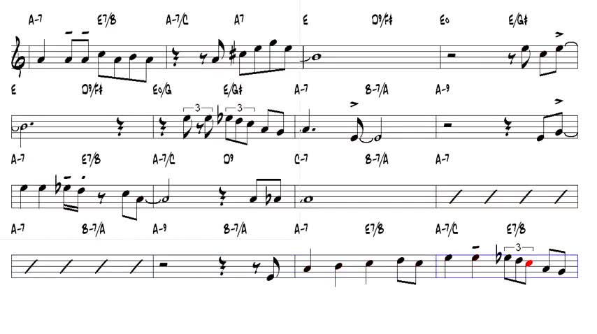 Summertime - George Gershwin 1935 - Tenor Sax