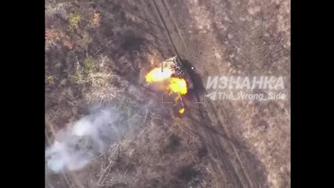 🇷🇺 T-64BV Cooking Off After Alleged Kornet ATGM Hit | RCF