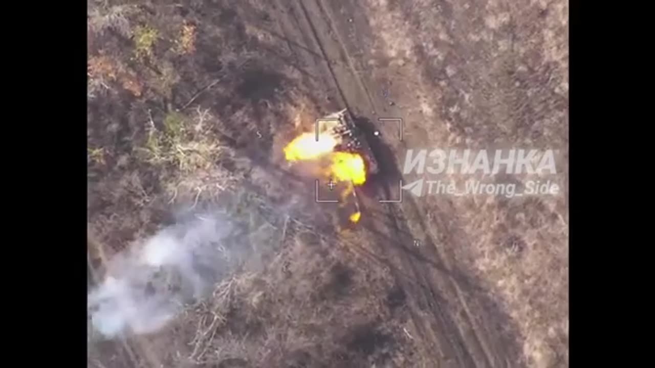 🇷🇺 T-64BV Cooking Off After Alleged Kornet ATGM Hit | RCF