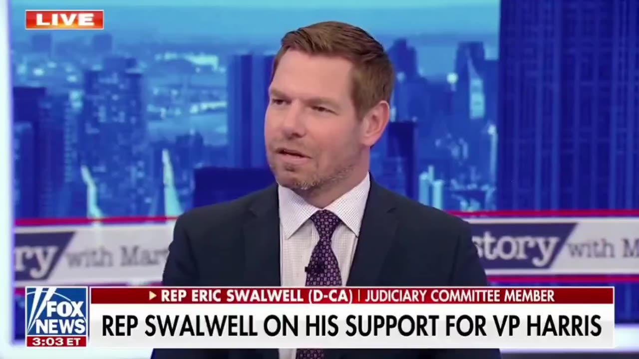 Eric Swalwell: Biden Put America First By Stepping Down From Race