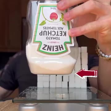 Ketchup and Mass amounts of Sugar