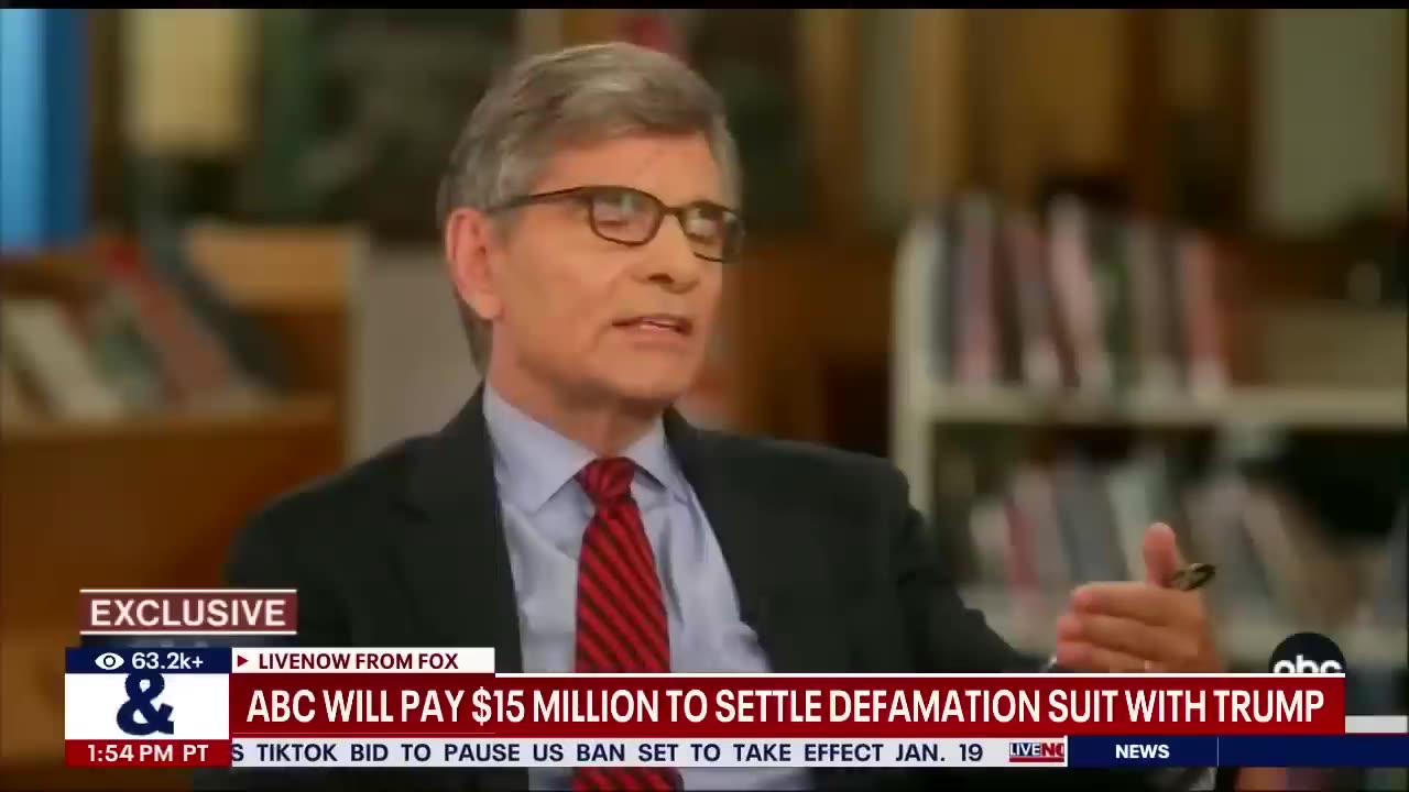 ABC News to pay $15 million to settle Trump defamation suit