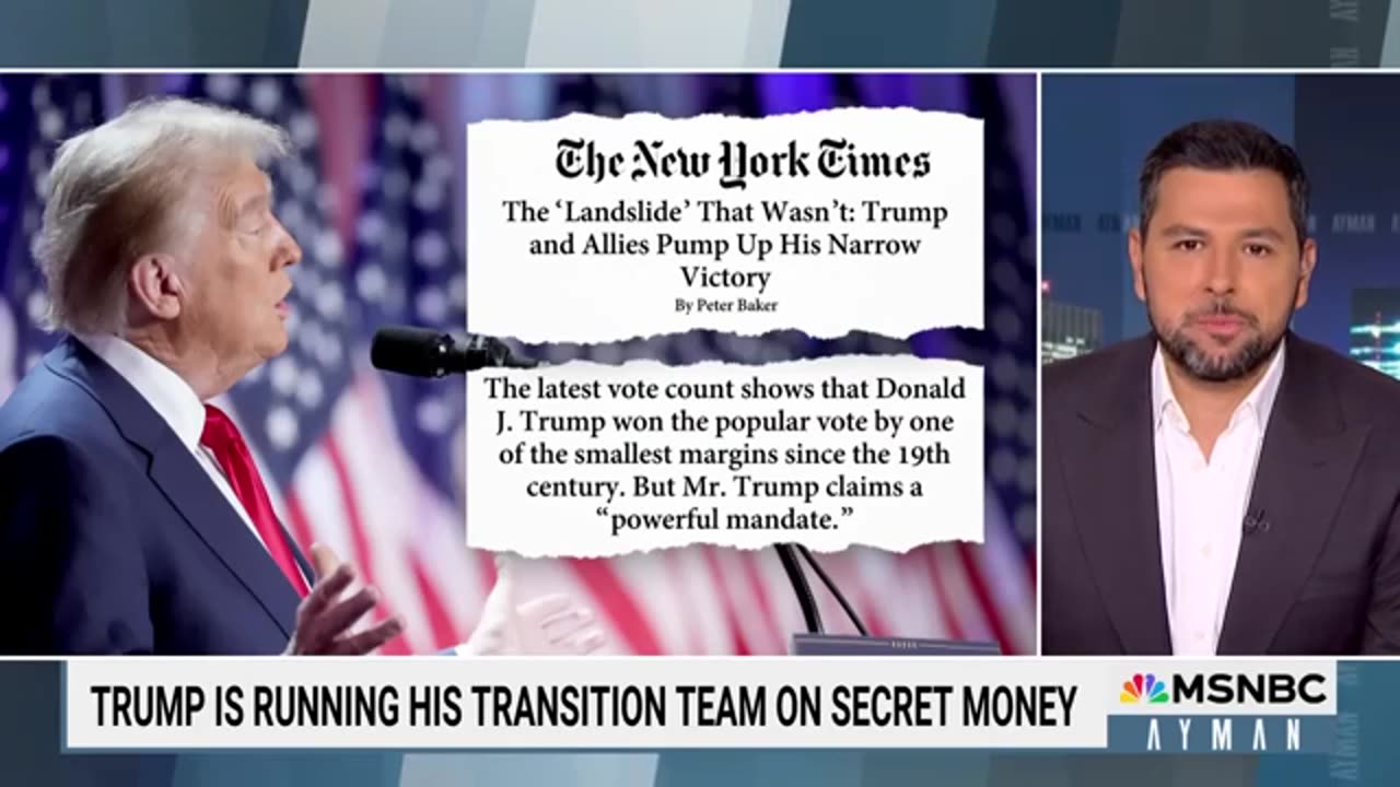 White House for Sale? Trump’s Transition Team Allegedly Funded by Secret Money 💼💸