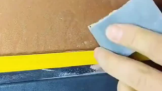 Polishing and repairing of paint surface