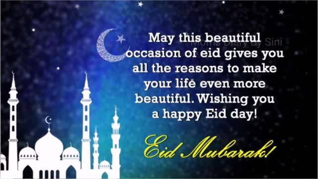 EID MUBARAK 🌃 to all of you