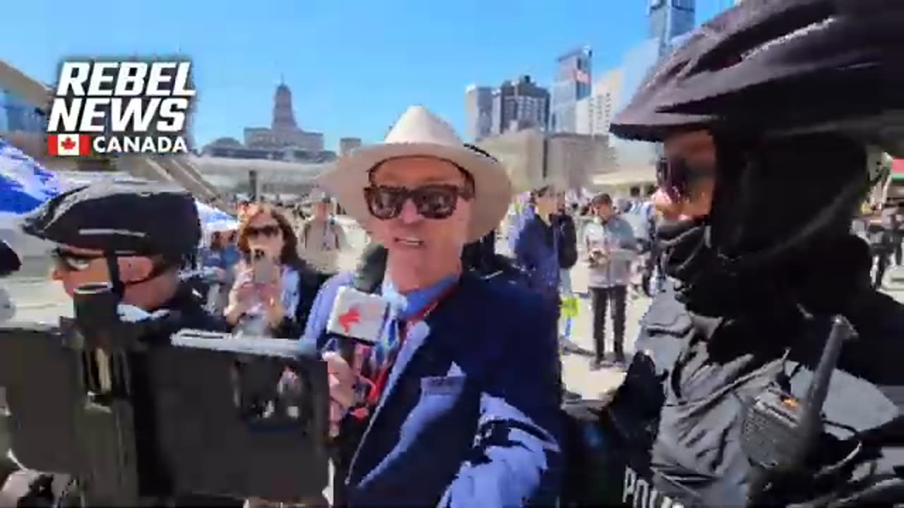 BREAKING: CCP infiltration of Toronto police department, In delusional arrest, Toronto Police just arrested our reporter David Menzies AGAIN