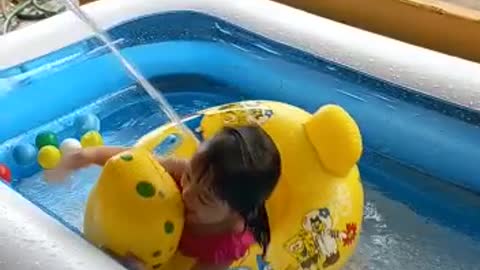 Funny Babies Playing With Water - Super Funny Baby Videos