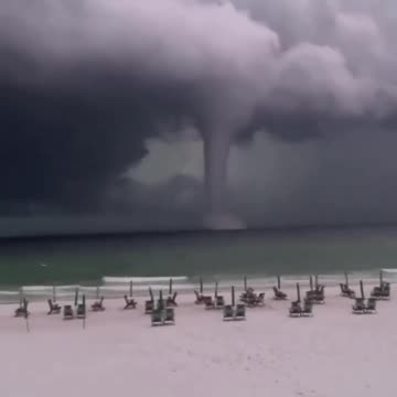 formation of a hurricane on the high seas