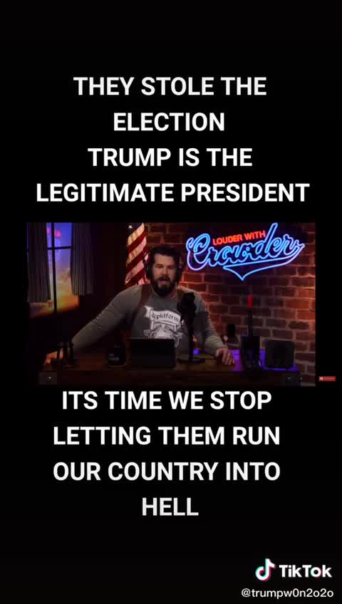 Crowder on the election steal 2020