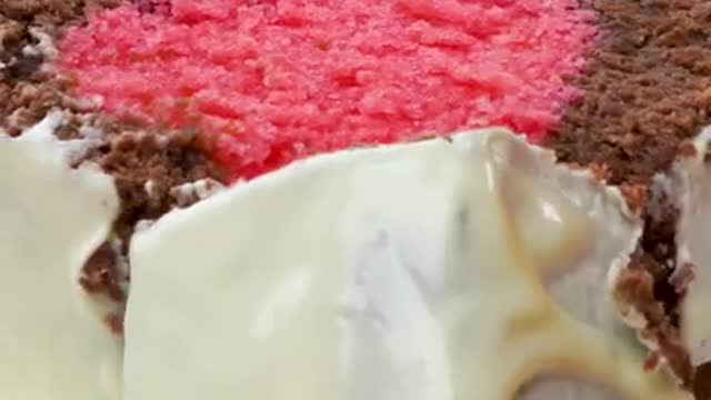 Yummy cake making video