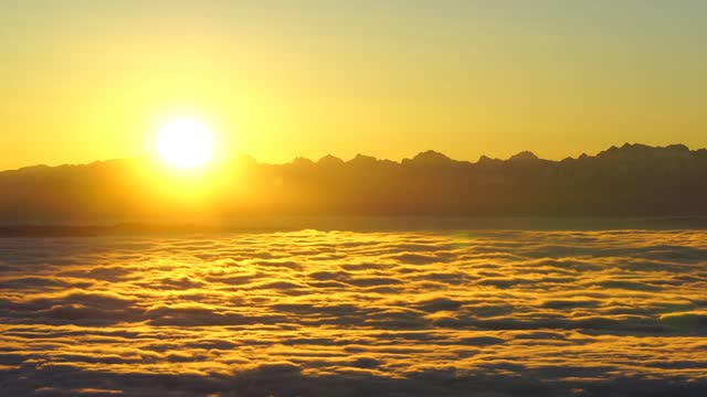 Beautiful and marvelous sunrise