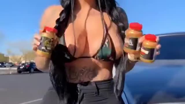 Dont watch big booty brittanya razavi goes wild n*ked on the streets