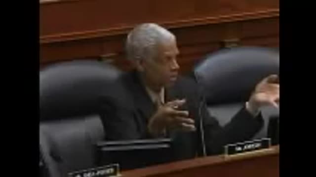 Hank Johnson (Democrat): "Guam might tip over... capsize..."