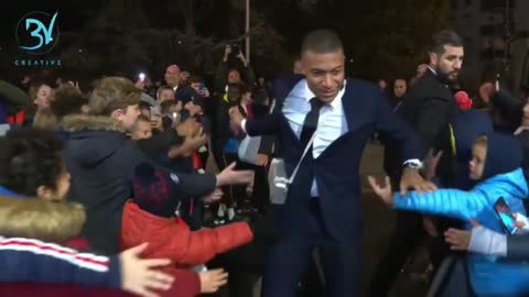 k.mbappe style walk