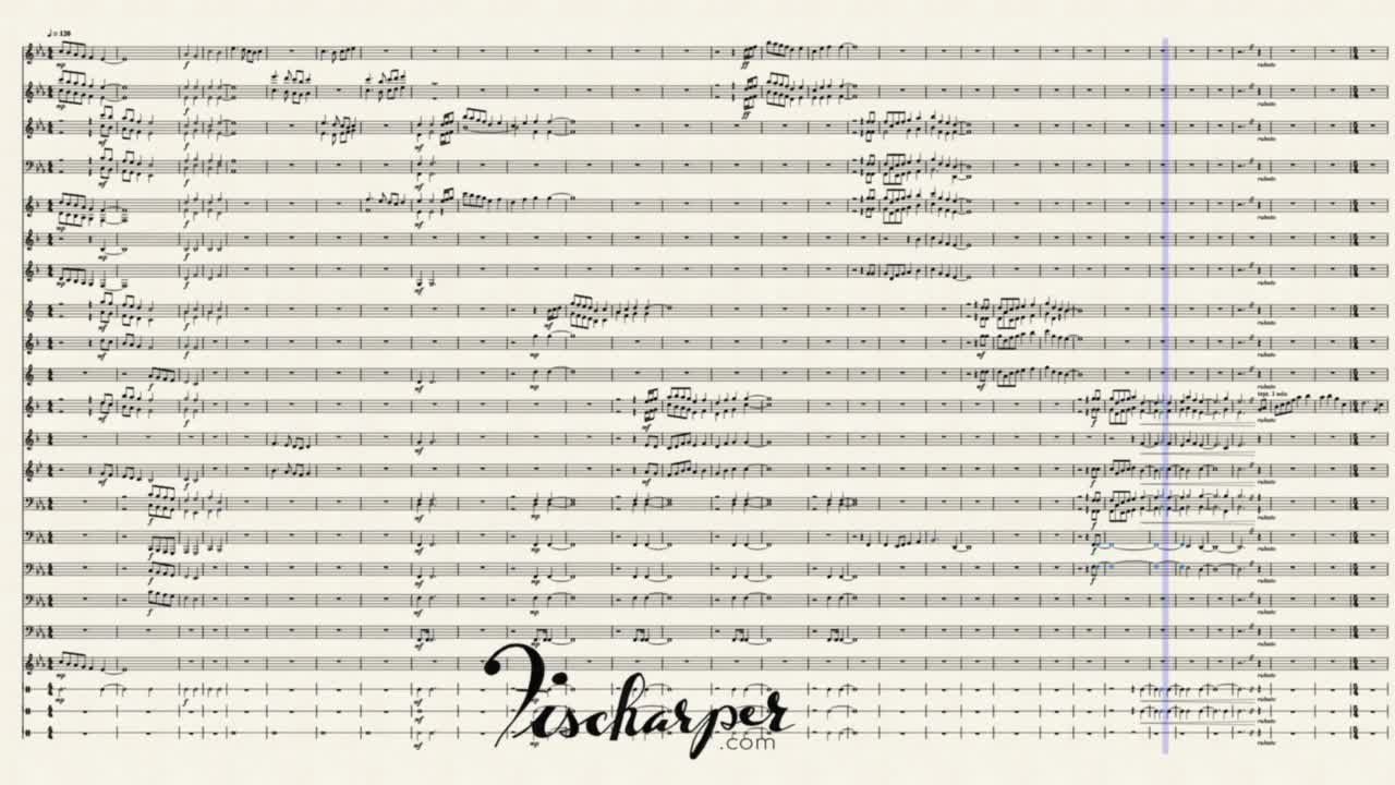 Almost Picardy - original composition for wind ensemble