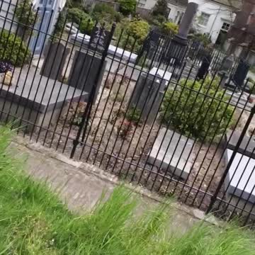 Church ⛪ yard cemetery in Amsterdam sloterdijk area