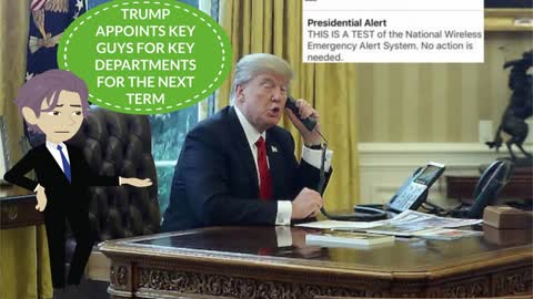 Expecting an Emergency Broadcast text from Trump