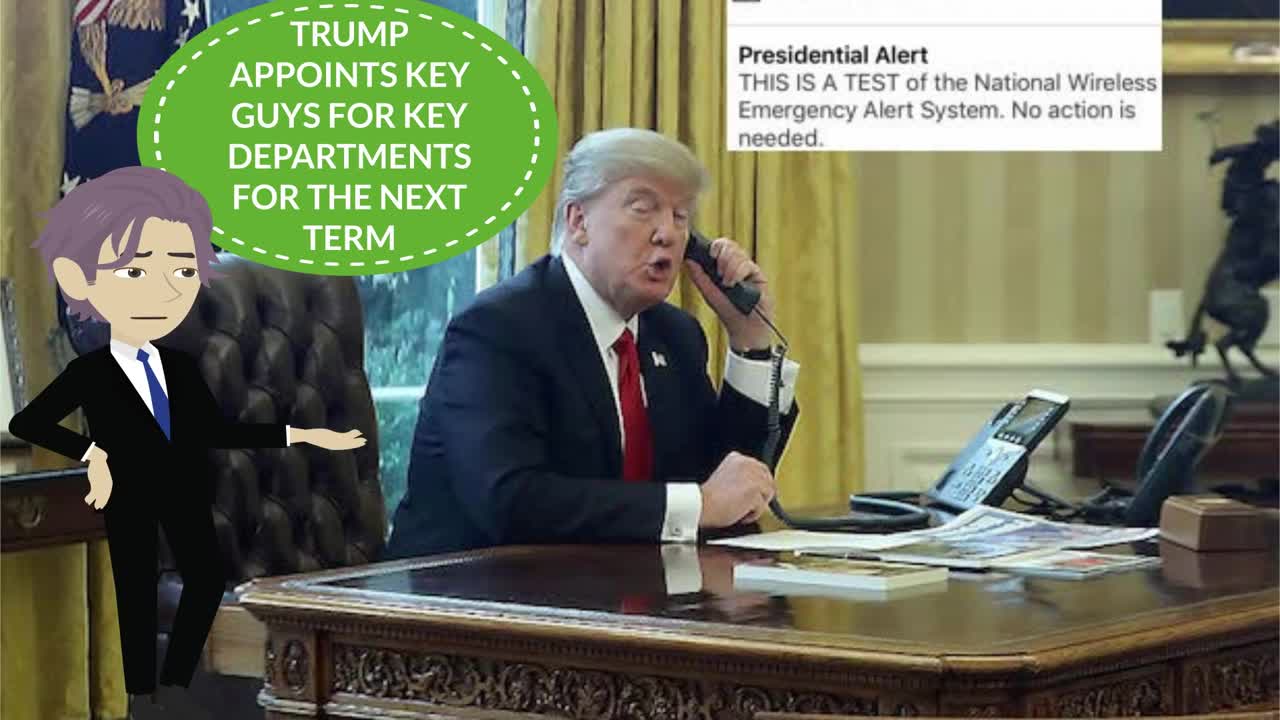 Expecting an Emergency Broadcast text from Trump