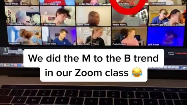 M to the B prank