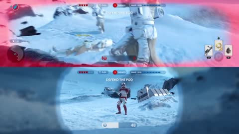 Star Wars Battlefront Split Screen PS4