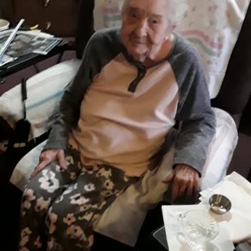 Mary Lou is 94 today, praise God she has been a faithful servant.