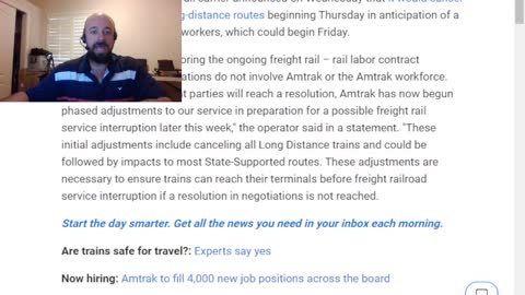 Railway strike and scarcity of goods incoming!