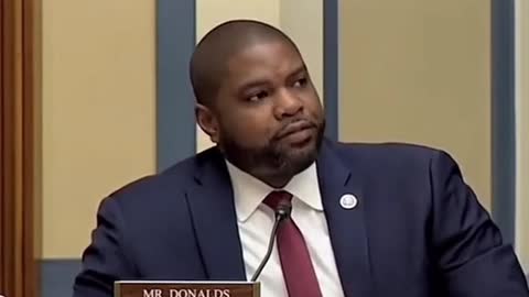 Rep. Byron Donalds (R) Florida blasts Committee Chairman for intimidating congressional witnesses