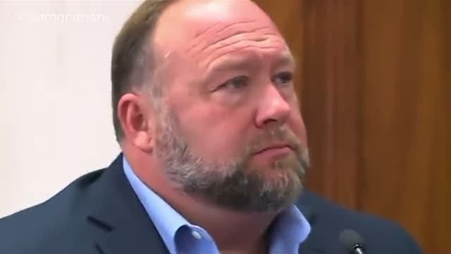 Alex Jones trial. Savage Epstein/ Clinton comment
