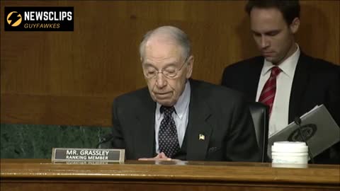 Sen Chuck Grassley Opening Remarks At Judiciary Hearing