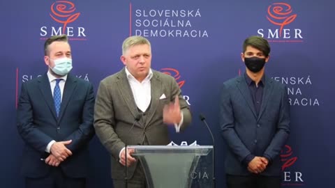 Robert Fico SMER - Nenechám se očkovat!