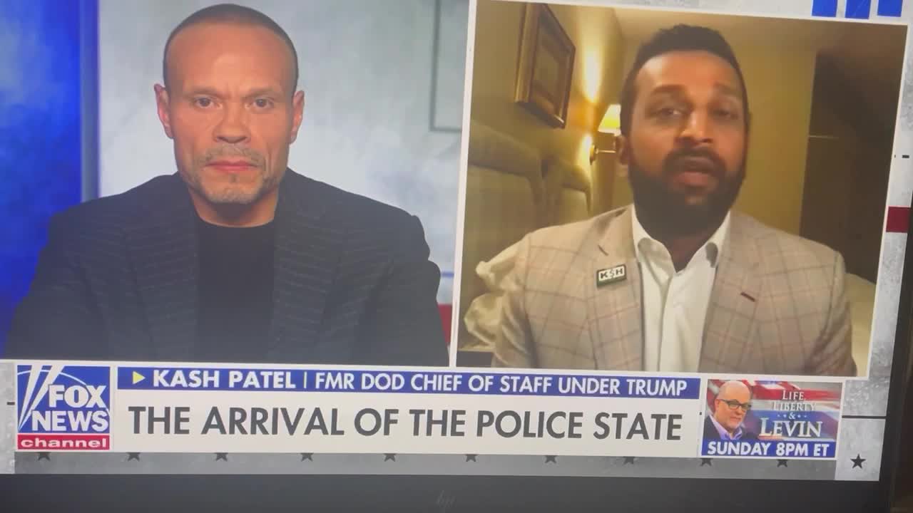 Kash Patel breaks down how America became a police state