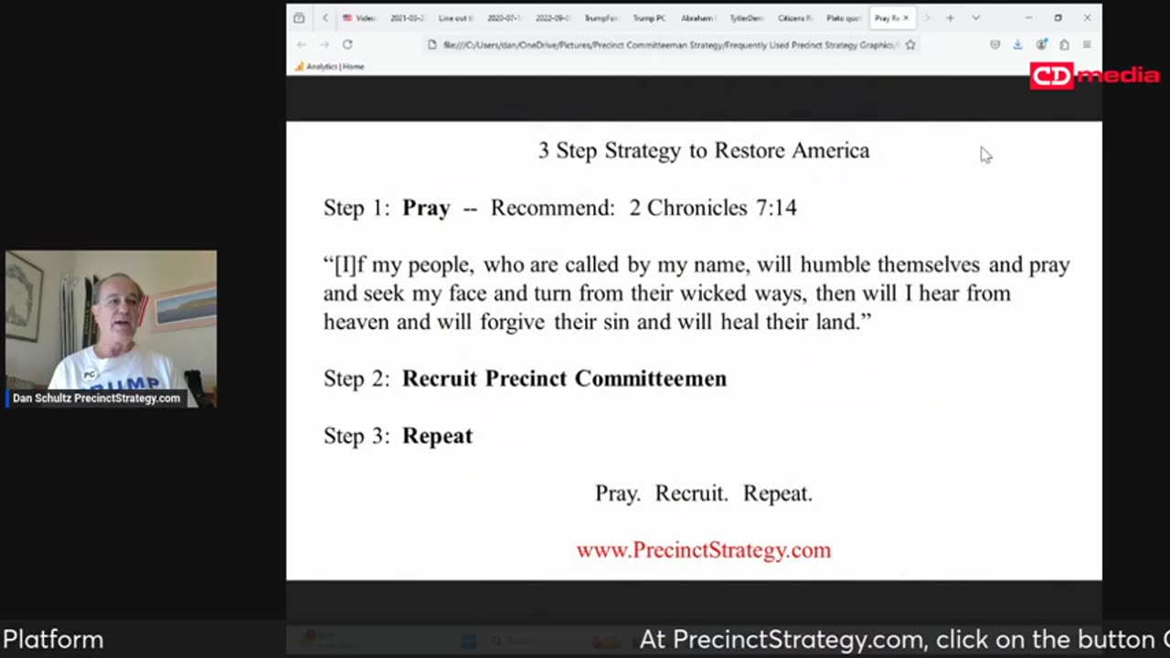 Precinct Strategy Podcast 9/20 -Why Trump Could Lose- WTP NOT Participating in Party Politics