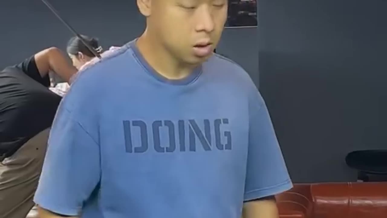 Billiard Game of 2 Friends - Try Not to Laugh 005
