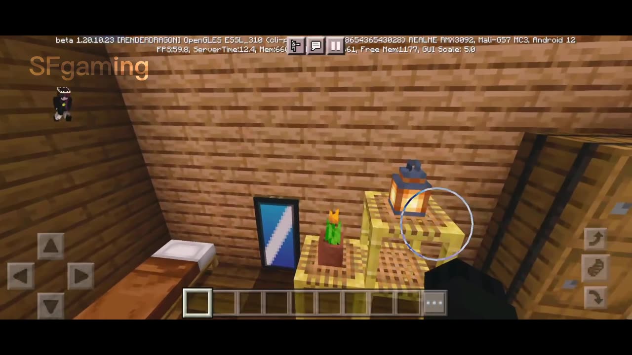 My underground house hometour in Minecraft