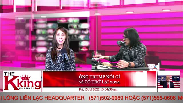TIN TỨC HOA KỲ BUỔI SÁNG - 07/15/2022 - The KING Channel