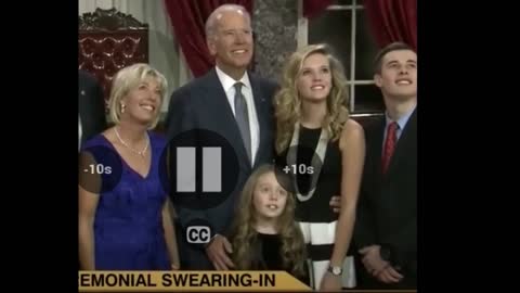 JOE BIDEN PINCHES A PRETEENS NIPPLES [PROOF]