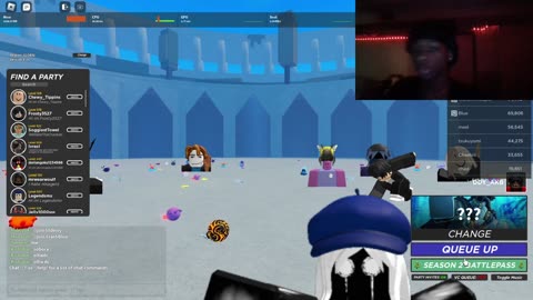 MY FIRST STREAM!! Playing Roblox And Chilling/follow goal 10