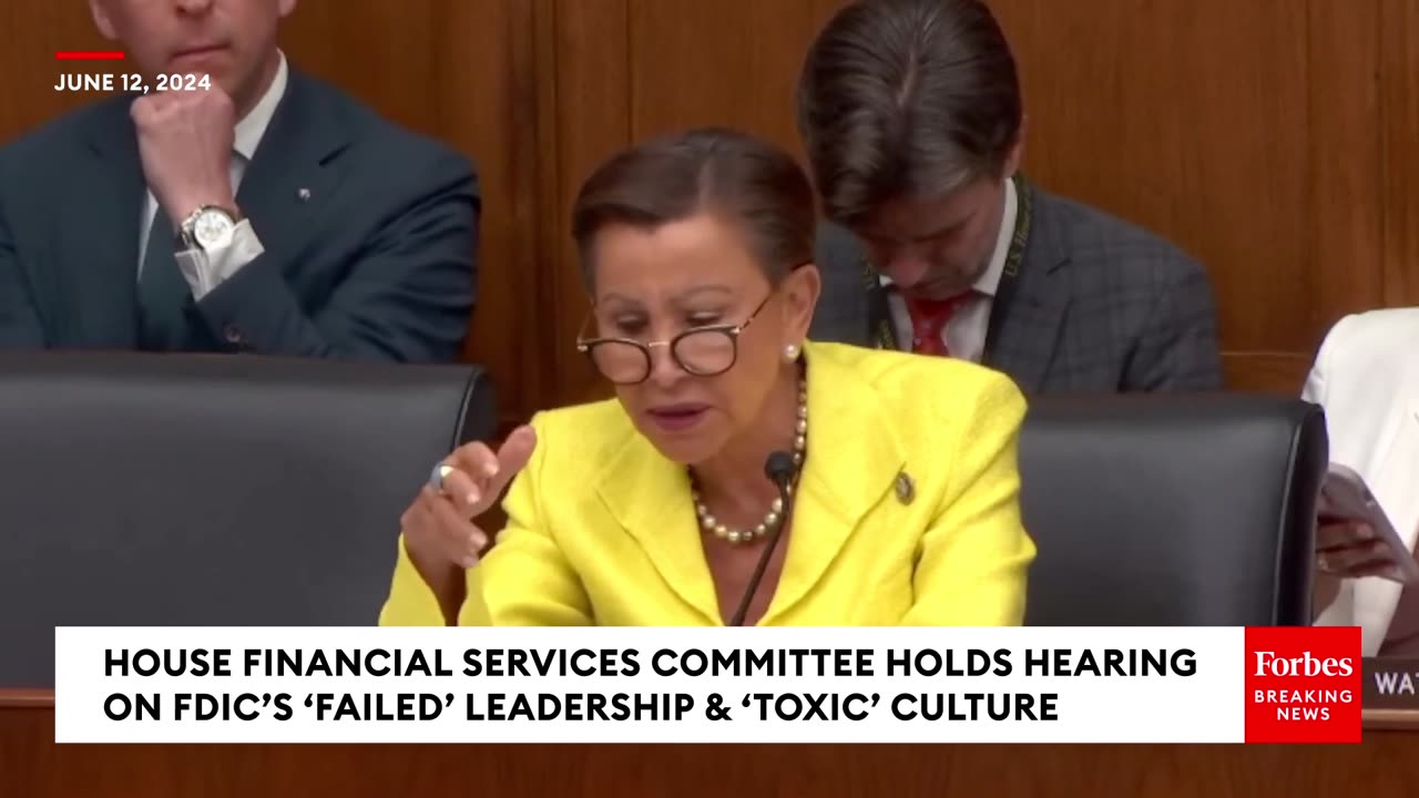 Dem Lawmaker Questions Witnesses On How 'Good Old Boys Culture' Enabled Toxic Culture At FDIC