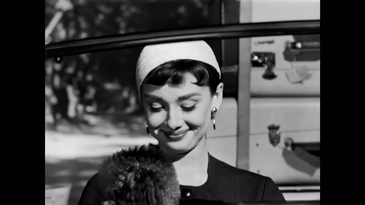 Audrey Hepburn Sabrina 1954 Seen You Before remastered 4k