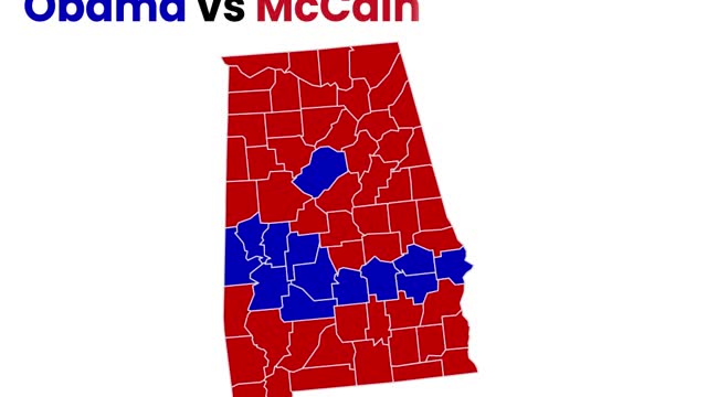 Alabama's 20-Year Election Shifts: Unpacking Trump's Impact in 20 Seconds