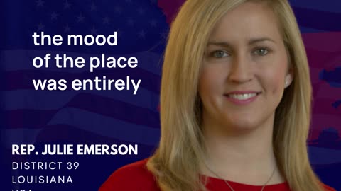 Shorts: Rep. Julie Emerson on the new positive atmosphere at the legislature