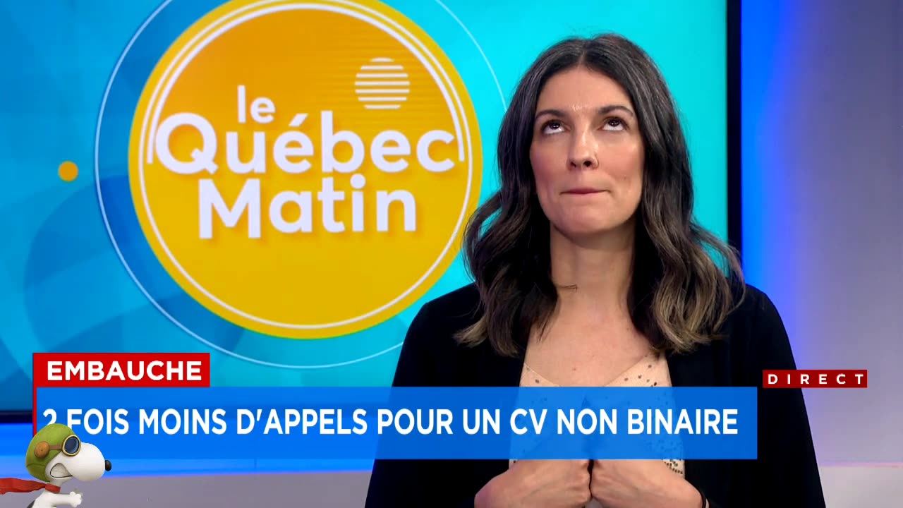 2 FOIS MOINS D'APPELS POUR UN CV NON-BINAIRE