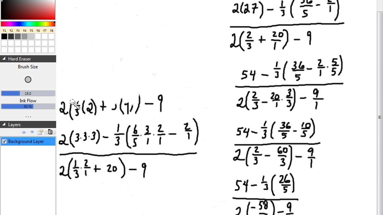 Algebra Part 1 Evaluating Expressions Part 6