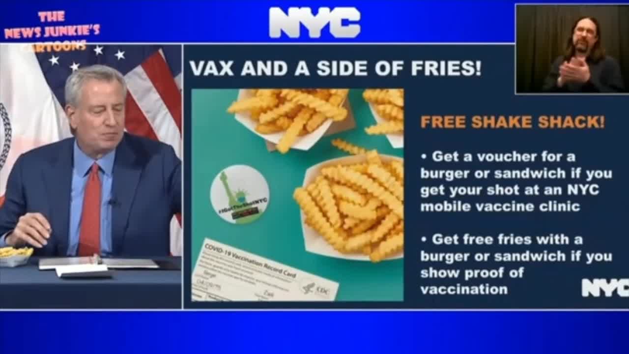 Get The Vaccine With a Side of Fries!