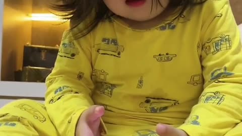 Baby daughter cutest