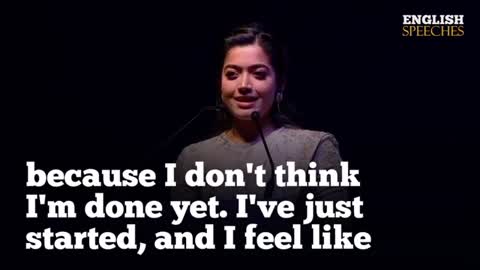 Motivational speech of Indian actress women